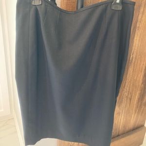 Dark Grey Pencil Skirt